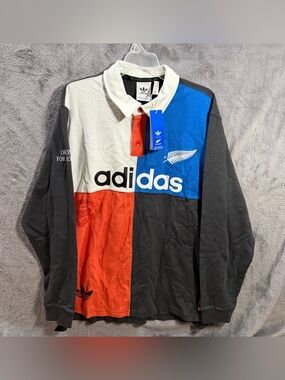 Adidas Originals x All Blacks Rugby Polo [KG4638] Men’s Size XL New w/Tags $100